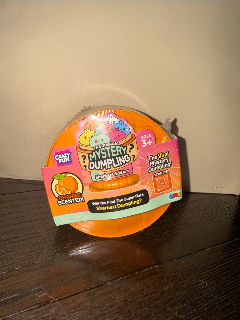 RMS Mystery Dumpling Sherbert Edition Orange Scented Surprise Toy